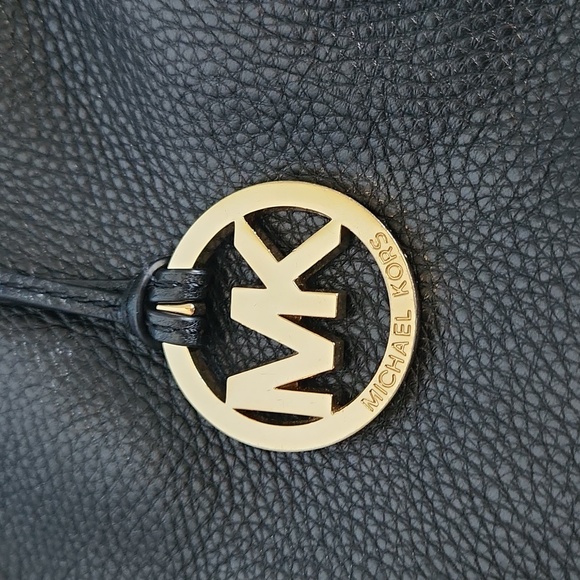 Michael Kors Large Black Leather Hobo Bag - Picture 8 of 13